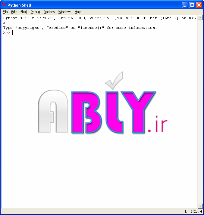 برنامه نویسی پایتون
